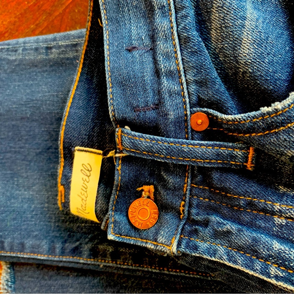 Madewell The Perfect Vintage Jean Step Hem Edition. Size 25.